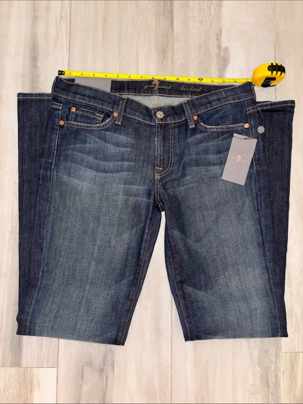 7 For All Mankind Bootcut, Made in the USA, 29x32, NWT, $229 MSRP - Picture 6 of 15